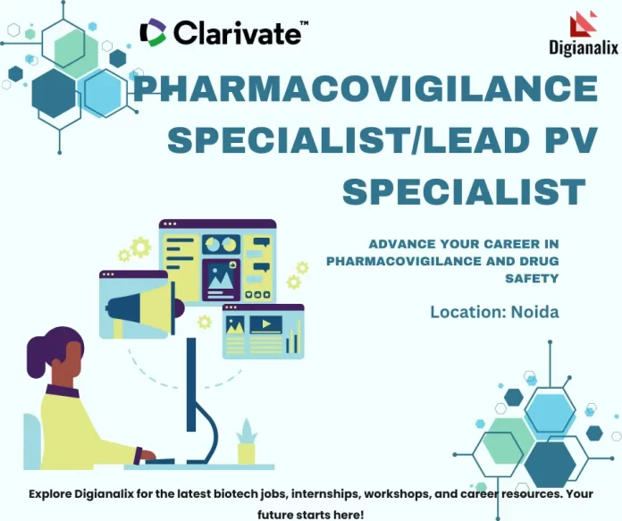 Pharmacovigilance Specialist at Clarivate working on Drug Safety and Literature Monitoring