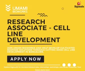 Research Associate Cell Line Development at Umami Bioworks