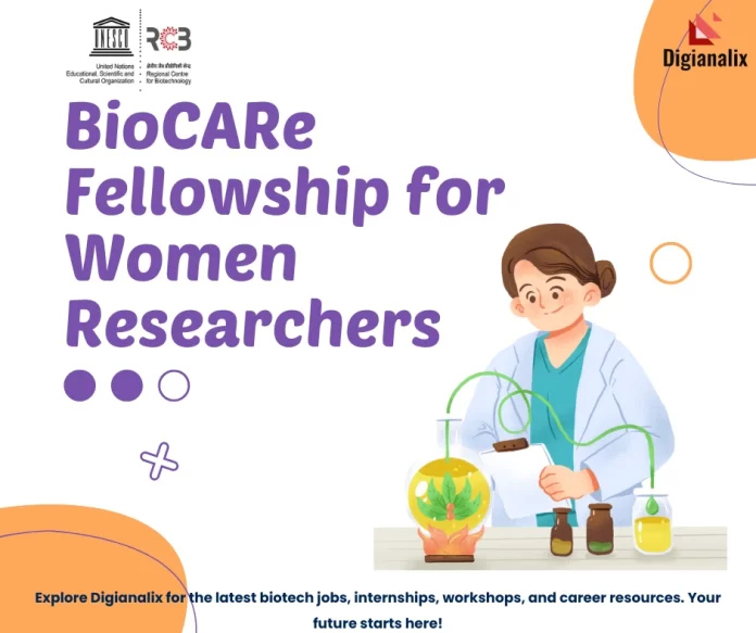 BioCARe Fellowship for Women in Biotechnology