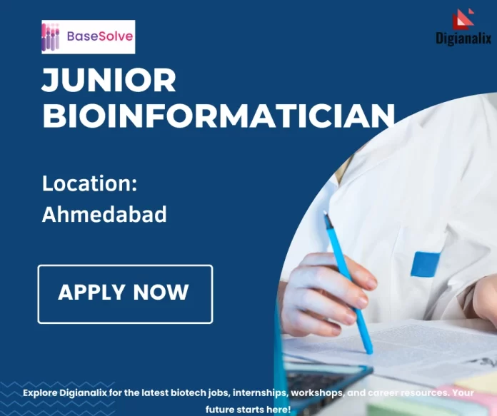 Junior Bioinformatician Role at BaseSolve