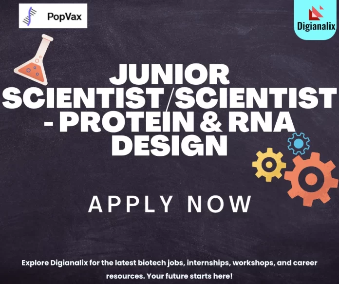 Computational biologist working on mRNA vaccine design at PopVax Hyderabad