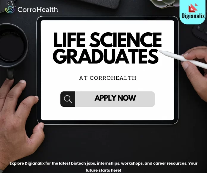 Life Science Graduates at CorroHealth, Coimbatore