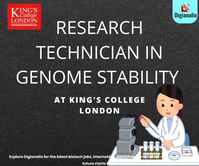 Research Technician at King's College London