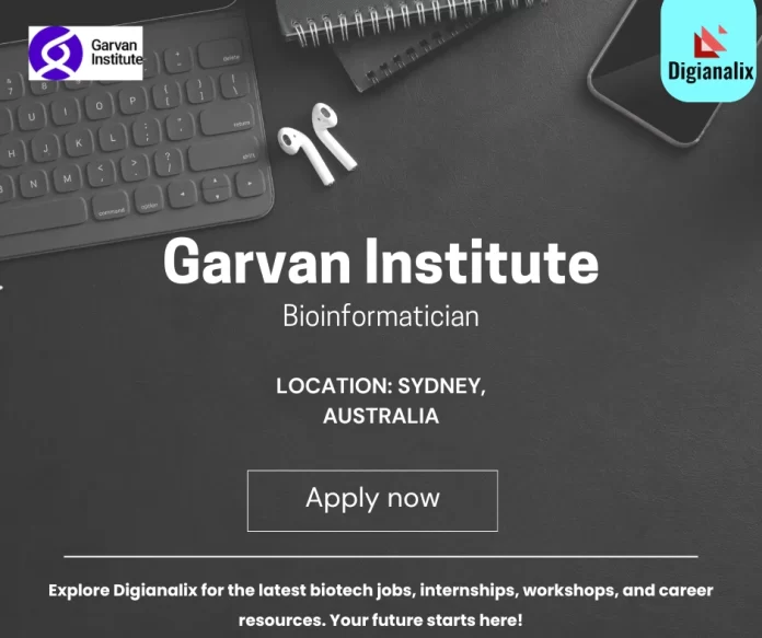 Bioinformatician at Garvan Institute of Medical Research