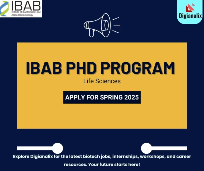 IBAB PhD Program Spring 2025