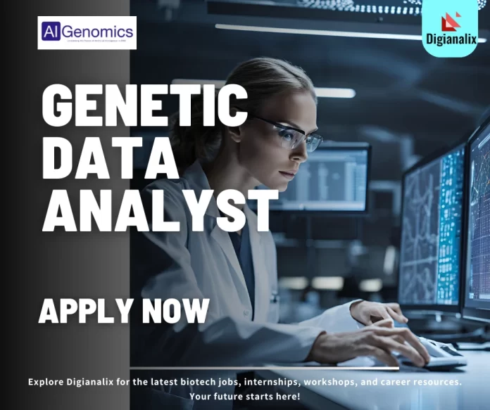 Genetic Data Analyst Job at AIGENOMICS in Pune