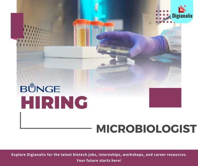 Microbiologist Job at Bunge in Rajpura