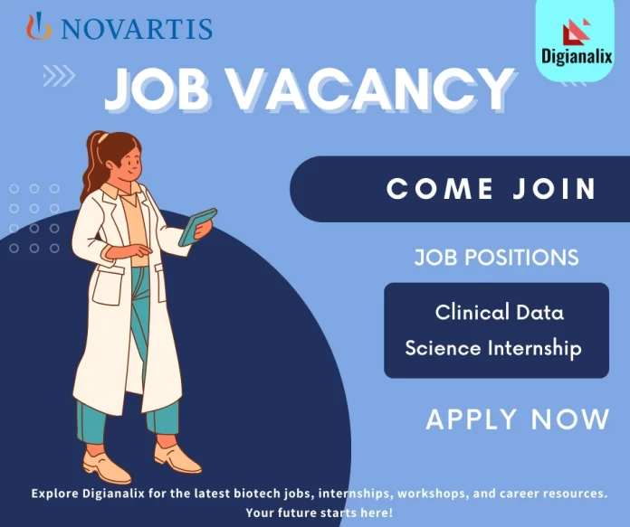 Novartis Internship Clinical Data Scientist Opportunity in India