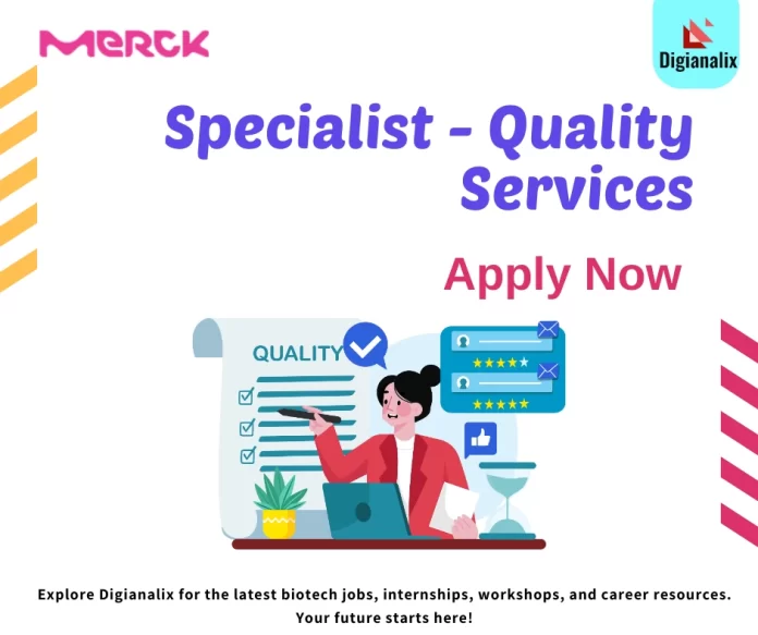 Specialist - Quality Services at Merck Bangalore | Life Science Careers