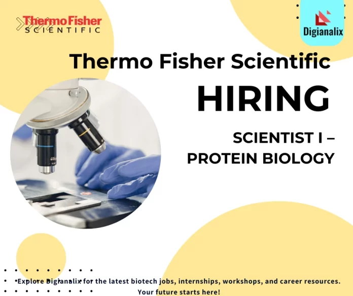 Scientist I Protein Biology Role at Thermo Fisher Scientific, Bangalore