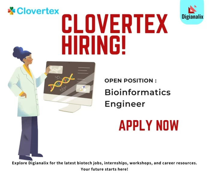 Bioinformatics Engineer Role at Clovertex Hyderabad