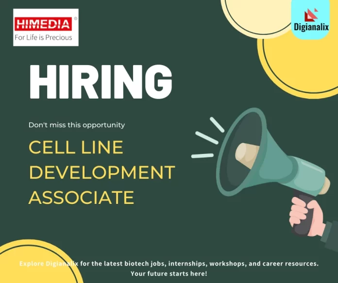 Cell Line Development Associate at HiMedia Laboratories