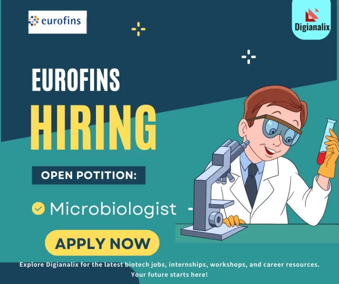 Microbiologist Position at Eurofins Analytical Services in Mumbai