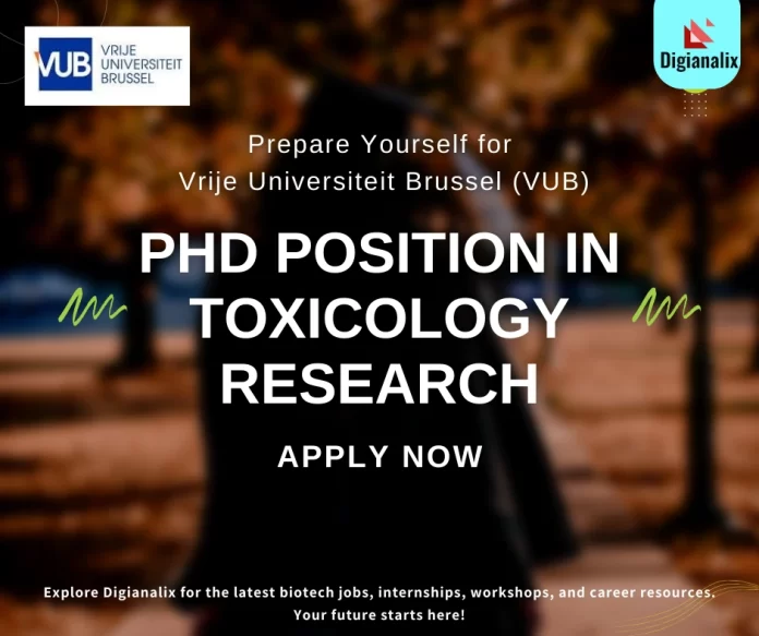 PhD Student Conducting Toxicology Research at VUB