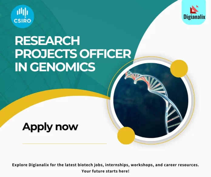 Research Projects Officer at CSIRO working on genomic data analysis.