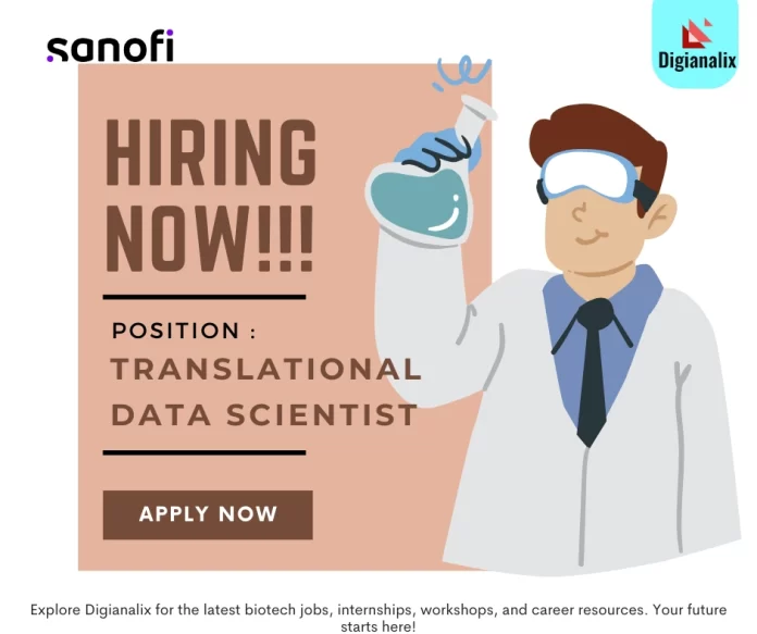 Translational Data Scientist at Sanofi working on biomarker research