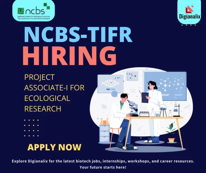 NCBS-TIFR Project Associate-I Ecological Research