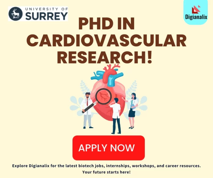 PhD in Cardiovascular Science at University of Surrey