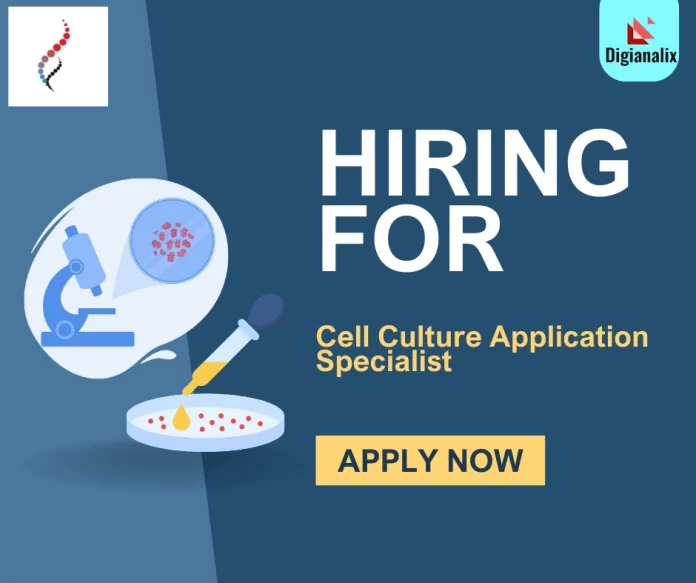 Cell Culture Application Specialist Job in Bangalore at Illume Gene